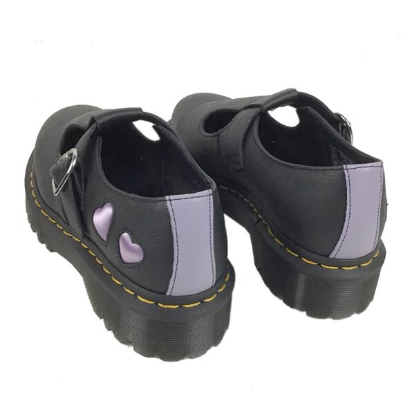 DR MARTINS Polley Heart T-Bar Shoe - Picture 7 of 13